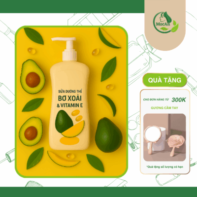 Sữa dưỡng thể bơ xoài & vitamin E